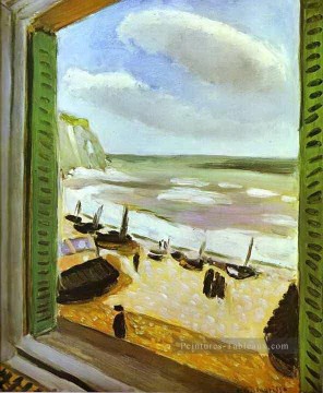 Henri Matisse œuvres - Scène de plage open Window abstrait fauvisme Henri Matisse